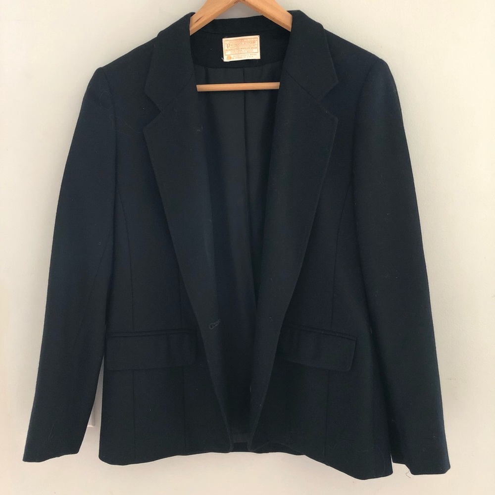 Pendleton Vntg Wool Blazer - image 1